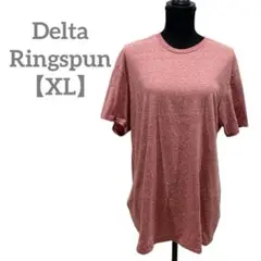 匿名配送✨Delta Ringspun 【XL】半袖 Tシャツ ゆったり