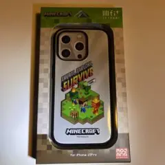 Minecraft iPhone15 Pro ケース　　　　グルマンディーズ