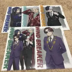ウィンドブレーカー　クリアファイル