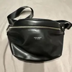 MOUSSY ブラック ボディバッグ