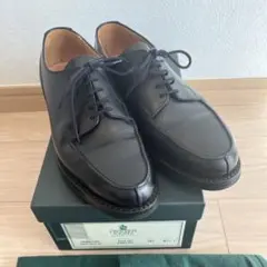 ✴︎試着のみ美品✴︎クロケット&ジョーンズ Uチップ ブラック UK6.5 黒