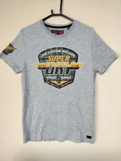Superdry ビンテージ Tシャツ Mサイズ グレー
