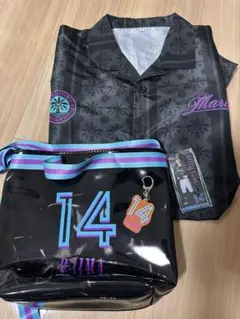 千葉ロッテマリーンズ　black summer グッズ　小島和哉