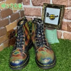 希少✨ Dr.martens 英国製 7ホール 総プリントレースアップブーツ