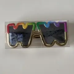 ジャニーズ レインボー サングラス