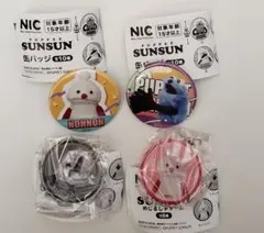 パペットスンスン　バッジ　めじるしチャーム　ガシャポン　ガチャ