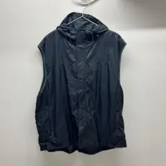 old navy フード　ナイロン　ベスト