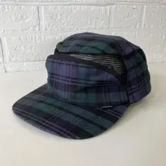 SUPREME　メッシュパネルキャップ　チェック柄　3833