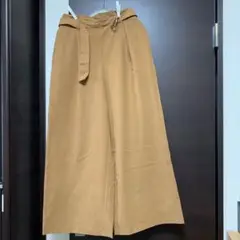 GU ガウチョパンツ XL ブラウン