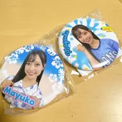 埼玉西武ライオンズ　bluelegends ガチャ　Mayuko 缶バッジ　レア