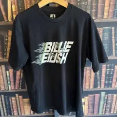 UNIQLO UT BILLIEEILISH ユニクロ　ユーティー黒Tシャツ M