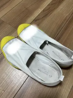 モンスタースター ホワイト/イエロー スリッポン　26.5