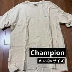 Champion ベージュ Tシャツ MEDIUM