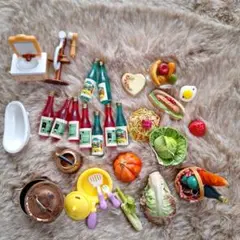 ミニチュア食品セット 多色