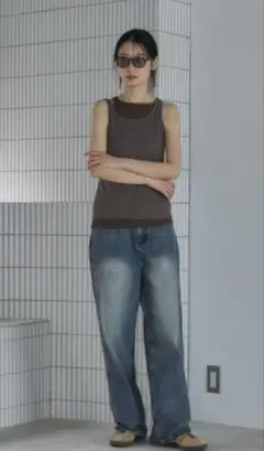 feepur レイヤードアメスリタンク