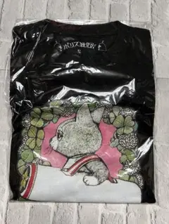 ヒグチユウコ　ボリス雑貨店　ちいさな画集２　ニャンコ　Tシャツ　Sサイズ