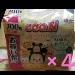 グーン　おしりふき　70枚×10個×4パック