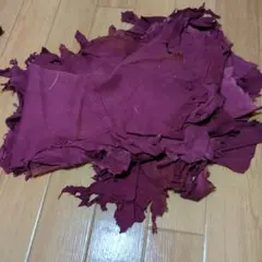 鹿革ハギレ詰め合わせ(紫)