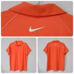 Nike GOLF オレンジ ポロシャツ