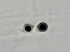 【国内正規品】BVLGARI ブラック カフリンクス