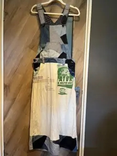 ヴィンテージ　フィードサック　シードサック　サロペット vintage フィードサック シードサック サロペット パンツ 粉袋