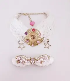 ハンドメイド 作家 魔法少女 ブレスレット バレッタ