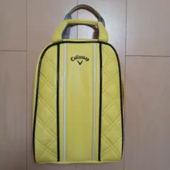 未使用 Callaway キルティングシューズバッグ