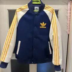 adidas アディダス ジャケット M イエローライン