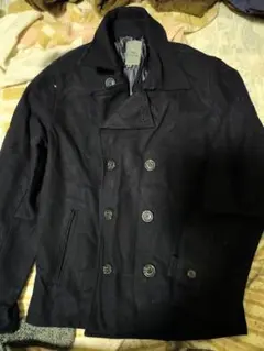 Louis Chavlon ネイビー ピーコート M