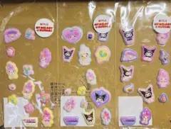 ネットフリックス マイメロ＆クロミ ぷくっとシール×3点