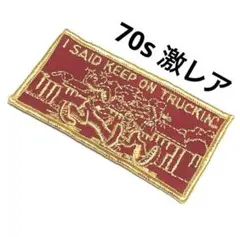 70s Keep on Truckin レアワッペン ロバートクラム ビンテージ