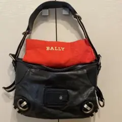 BALLY ブラック ショルダーバッグ
