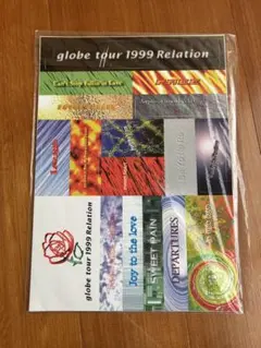 globe tour 1999 Relation シール
