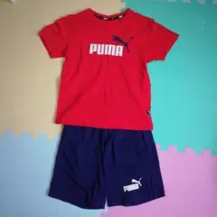 PUMA キッズ服 Tシャツとショートパンツセット 130　上下セット