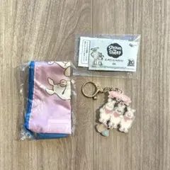 ひつじのショーン ガチャガチャ　キーホルダー　ポーチ