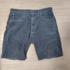 リーバイス　コーデュロイショートパンツ グレー　W33