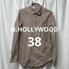 N.HOLLYWOOD ミスターハリウッド シャツ ピンク 38