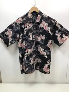 【新品】和柄シャツ　龍　竜　ドラゴン　綿100% monterey&carmel