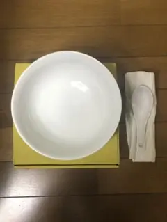 ラーメンどんぶり　レンゲ付き　たち吉