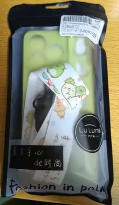 Wave8 Lulumi 猫デザイン ソフトケース ストラップ付き