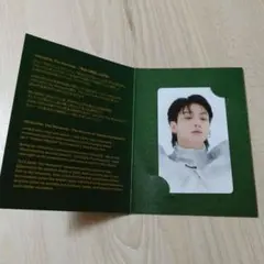JUNG KOOK　展示会　 GOLDEN 入場特典ランダムトレカ　ジョングク
