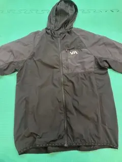 RVCA フード付き ブラックジャケット Lサイズ