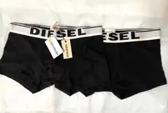 DIESEL ボクサーパンツ 2枚セット ブラック 新品未使用 ディーゼル
