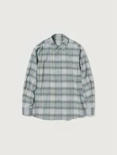 AURALEE SUPER LIGHT WOOL CHECK SHIRT 3