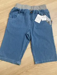 新品　ハーフパンツ デニム 150cm