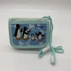 ピングー　ペンギン財布 ミントグリーン