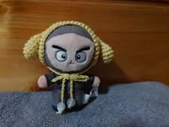 ほわぬい用 ヘッドドレス ボンネット うさぎ耳 イエロー