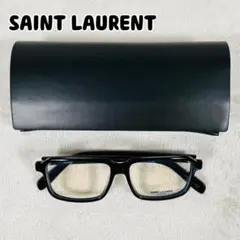 未使用 SAINT LAURENT サンローラン メガネフレーム ブラック