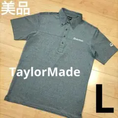 Lサイズ 美品【TaylorMade】半袖ポロシャツ　テーラーメイド