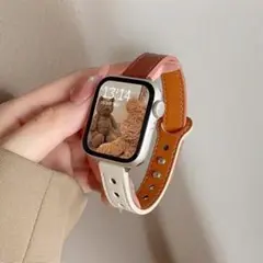 【新品】Applewatch バンド レザー 38/40/41mm対応